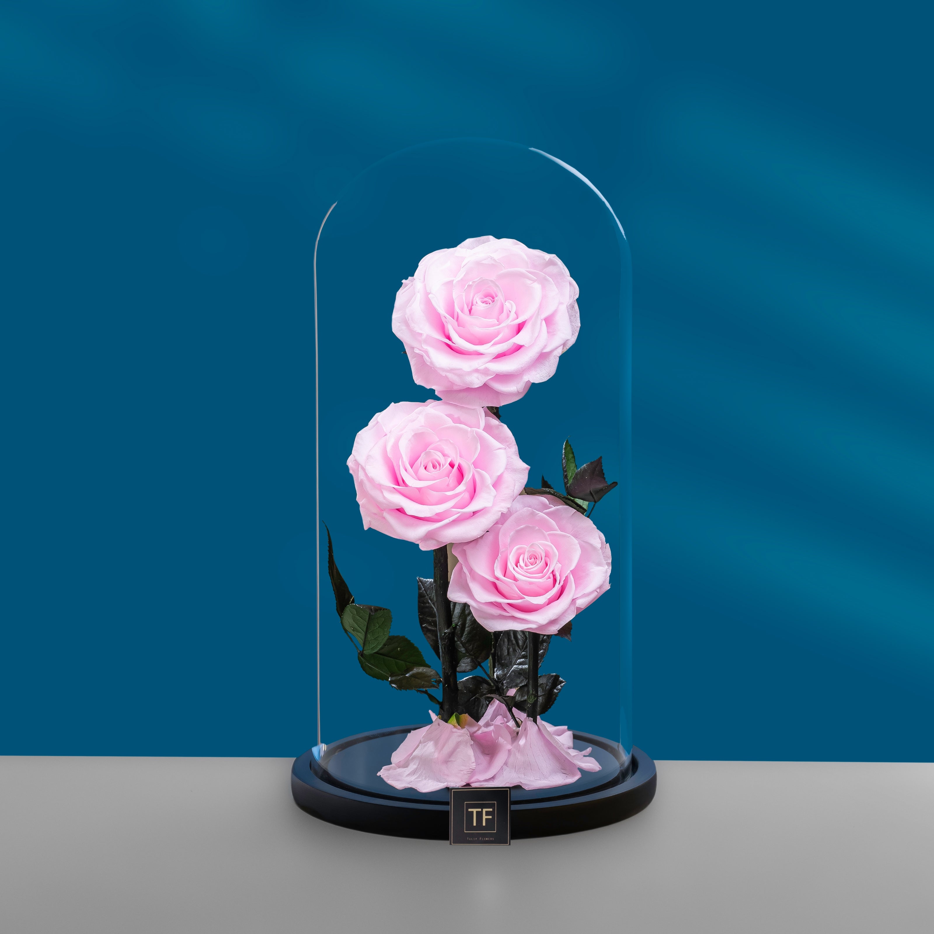 Infinity Linx Flower Pink Trio Infinity Rose – Tulip Flowers Tr LLC.