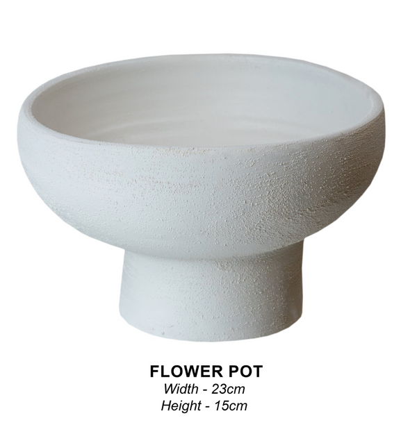 POT WHITE