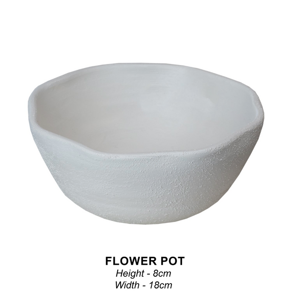 POT WHITE