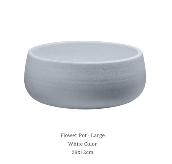 POT WHITE