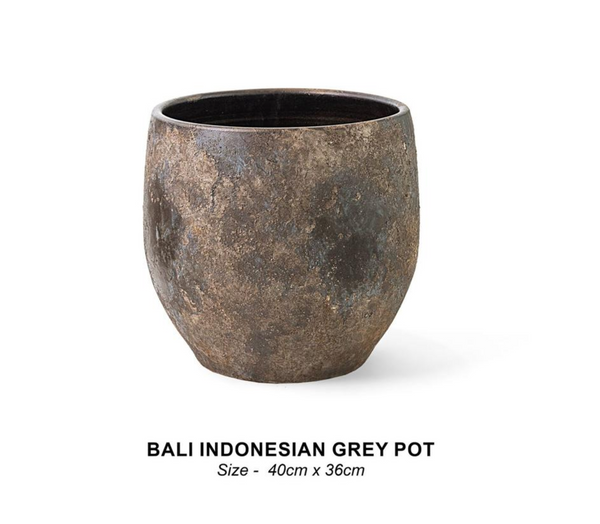 BALI GREY POT