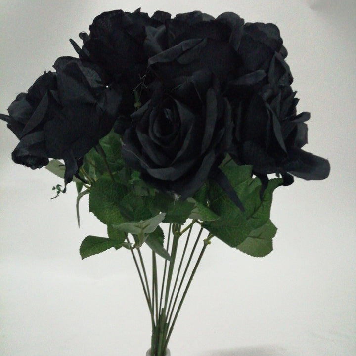 black rose artificial - Tulip Flowers Tr LLC.