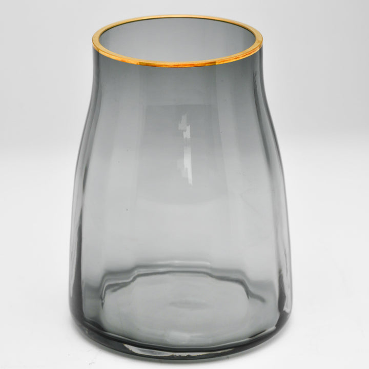 Golden Ring Vase - Tulip Flowers Tr LLC.