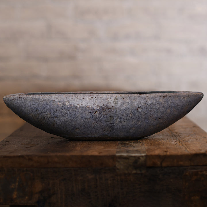 Japanese Ceramic Boat Style - Tulip Flowers Tr LLC.